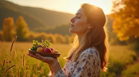 Personne au Québec en pleine nature, illustrant la santé naturelle et l'acteur principal de sa vitalité