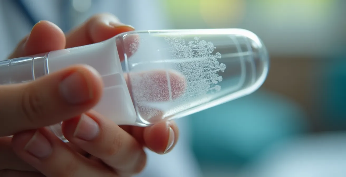 Patient pratiquant des exercices de spirométrie incitative dans sa chambre avant une chirurgie