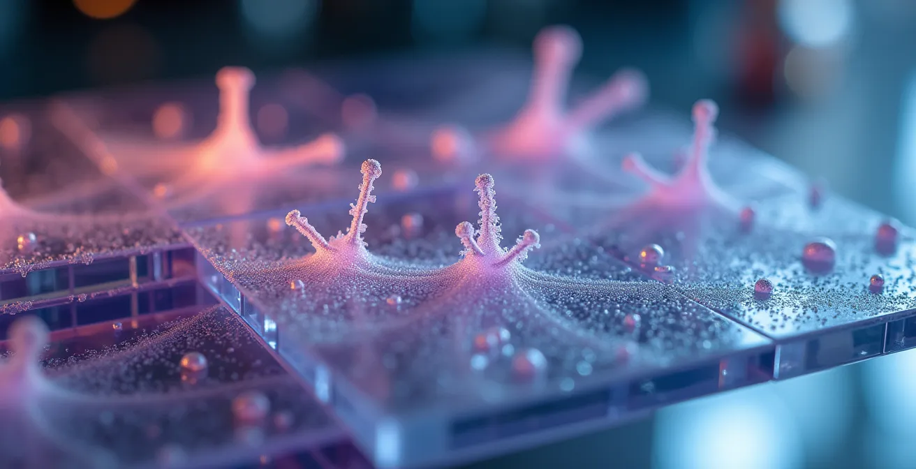 Laboratoire de recherche en neurologie avec équipement de pointe